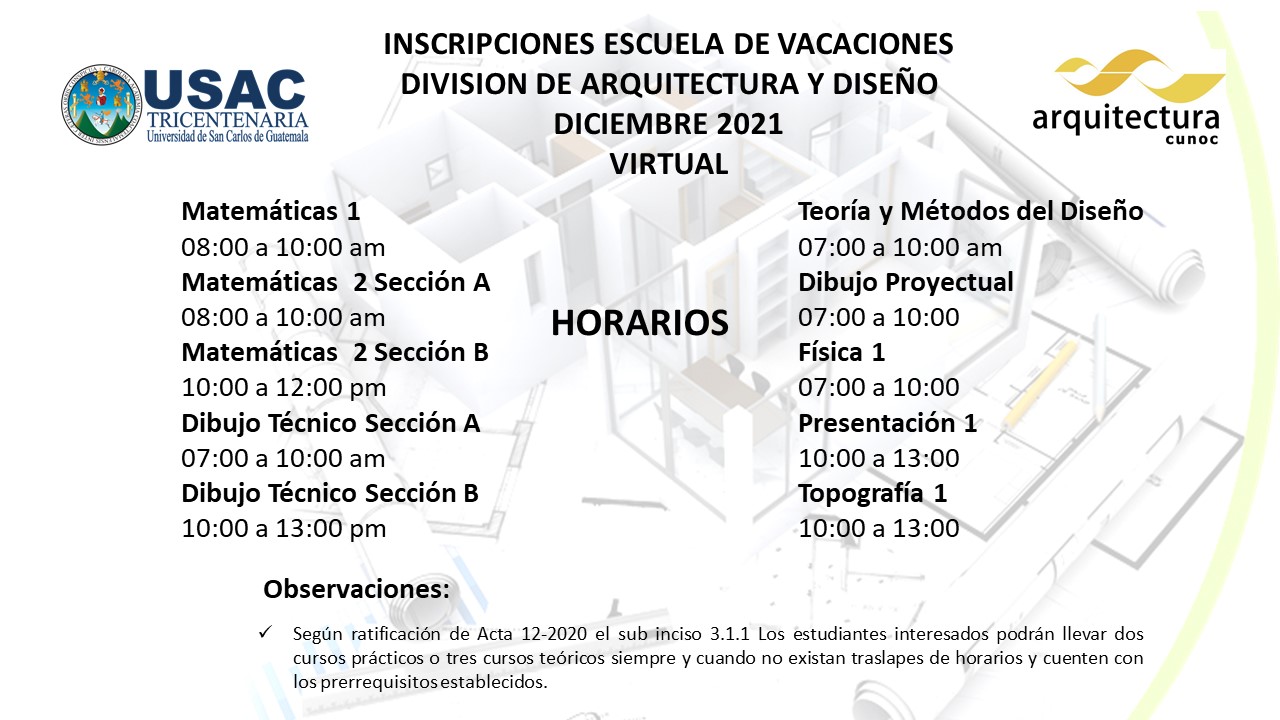 HORARIO ESCUELA DE VACACIONES 2021-2